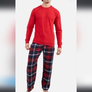 Bottoms Out Men's Flannel pajama set